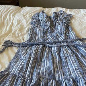 Size 8 cotton crown & ivy maxi dress